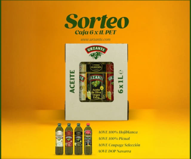 Sorteo Urzante Aceite Oliva 6 litros