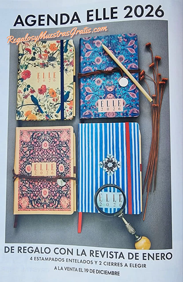 Avance Regalos Revistas Enero 2026 Elle