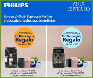 Regalo Por Compra Philips Club Espresso Kit Bienvenida