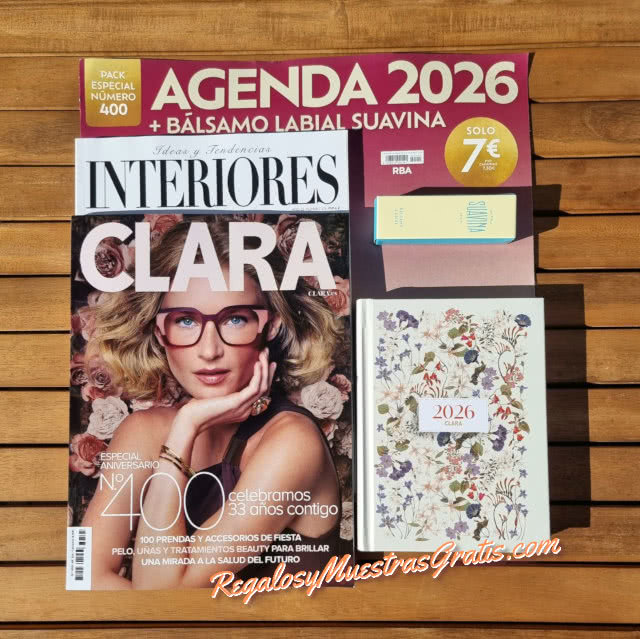Regalos Revistas Diciembre 2025 Clara