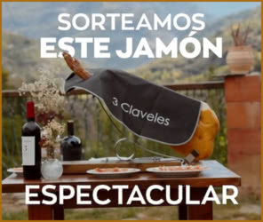 Sorteo 3 Claveles Jamón Espectacular