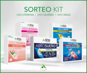 Sorteo Arkopharma Kit Energía Descanso Hormonal