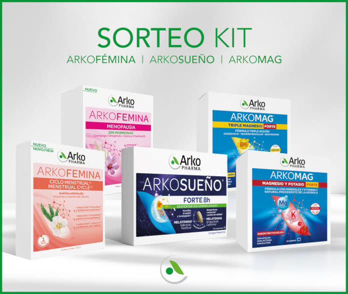 Sorteo Arkopharma Kit Energía Descanso Hormonal