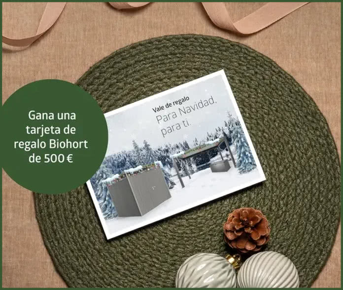 Sorteo Biohort 500e Jardín