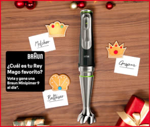 Sorteo Braun 30 Minipimer 9 Navidad