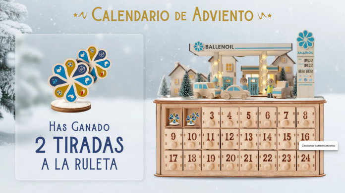 Sorteo Calendario Adviento 2025 Ballenoil