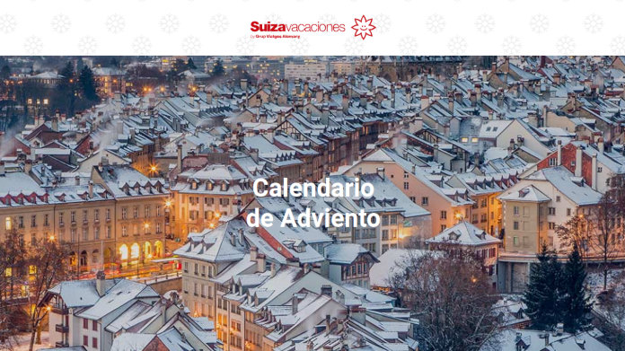 Sorteo Calendario Adviento 2025 Suiza Vacaciones