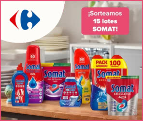 Sorteo Carrefour 15 Lotes Somat