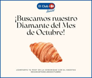 Sorteo Carrefour Diamante Octubre