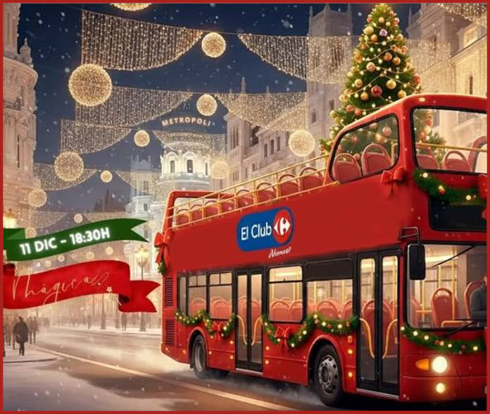 Sorteo Carrefour Visita Panoramica Navidad Madrid