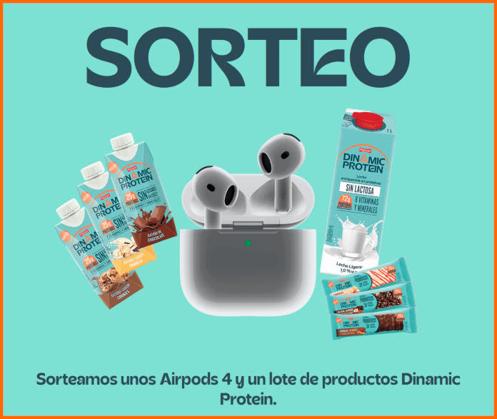 Sorteo Dinamic Protein Airpods 4 Lote