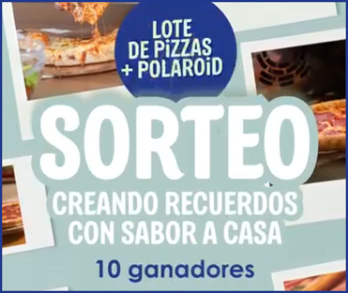 Sorteo Dr Oetker 10 Lotes Pizza Polaroid