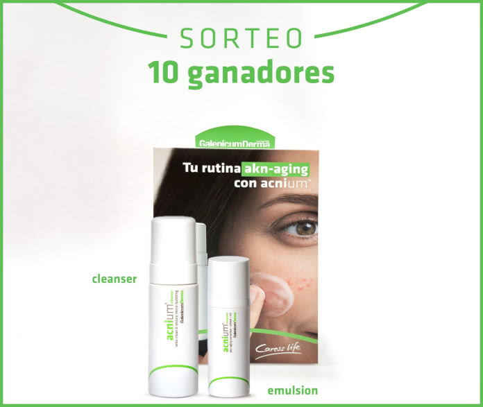 Sorteo Galenicum Derma 10 Rutinas Acnium Akn