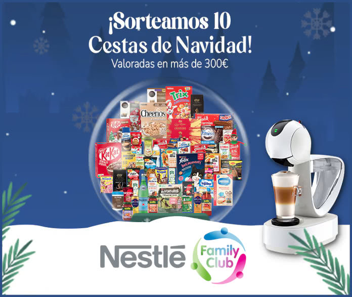 Sorteo Nestle 10 Cestas De Navidad 2025