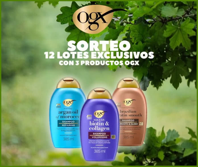 Sorteo Perfumerias San Remo 12 Lotes Ogx