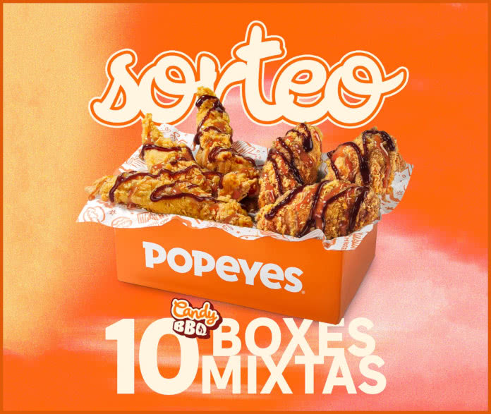 Sorteo Popeyes 10 Boxes Mixtas