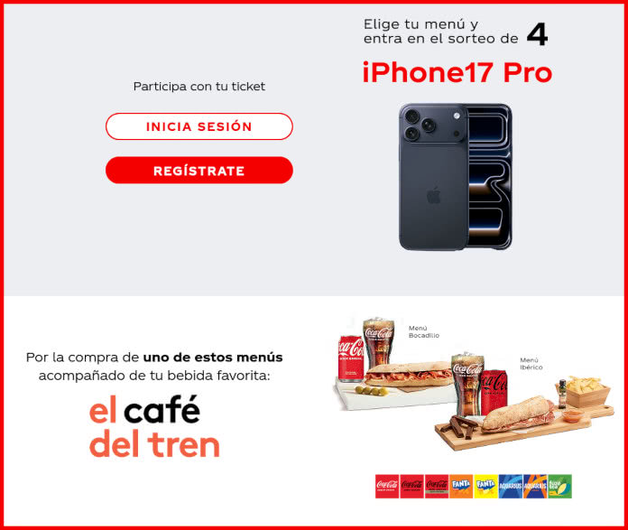 Sorteo Por Compra Coca Cola Serveo 4 Iphone 17