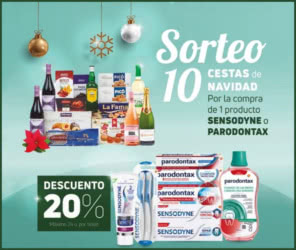 Sorteo Por Compra Coviran Cestas Navidad Sensodyne Parodontax