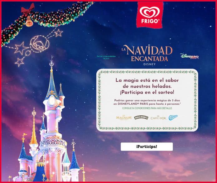 Sorteo Por Compra Frigo Disneyland 2