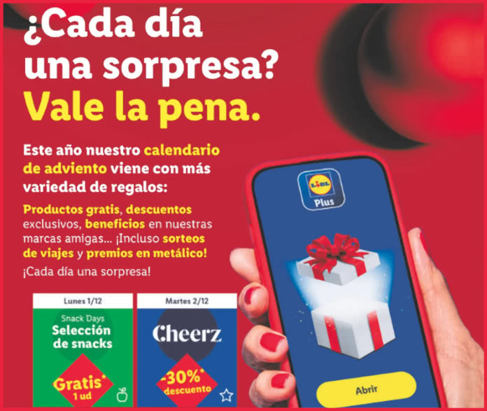Sorteo Por Compra Lidl Calendario Adviento Ofertas Diarias