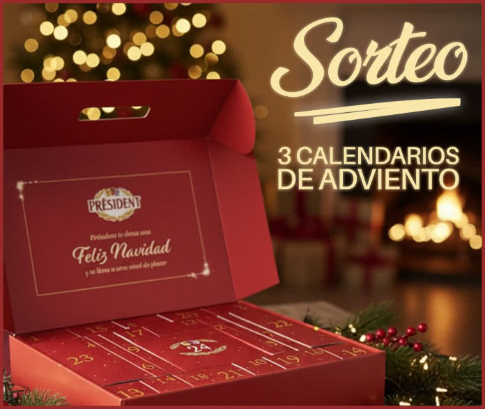 Sorteo President 3 Calendarios Adviento