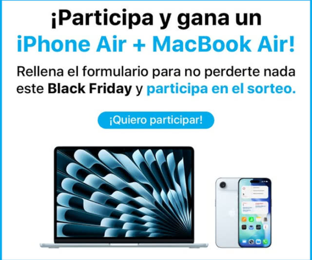 Sorteo Rosellimac Iphone Macbook Air