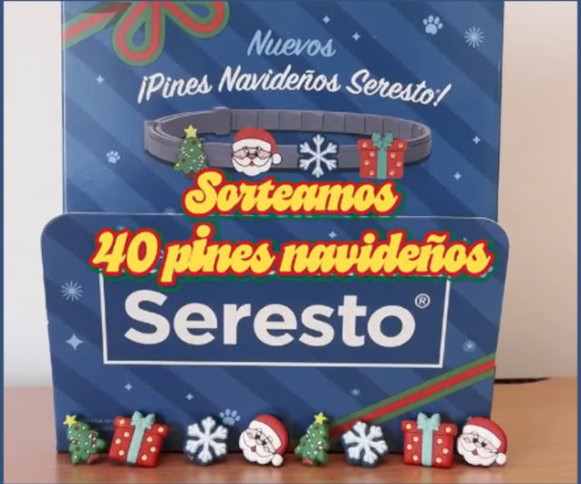 Sorteo Seresto 40 Pines Navidad