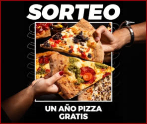 Sorteo Telepizza 1 Año Pizzas