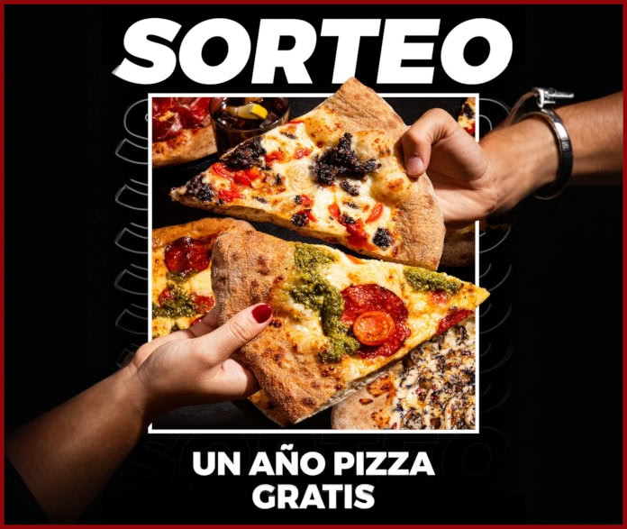 Sorteo Telepizza 1 Año Pizzas