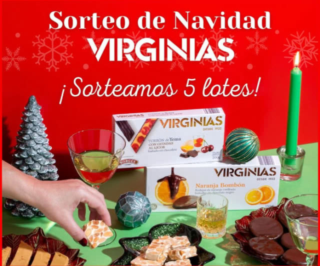 Sorteo Virginias 5 Lotes Turrones