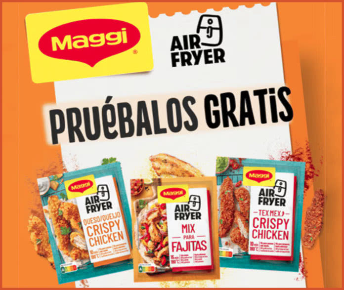 Prueba Gratis Maggi Air Fryer Preparados