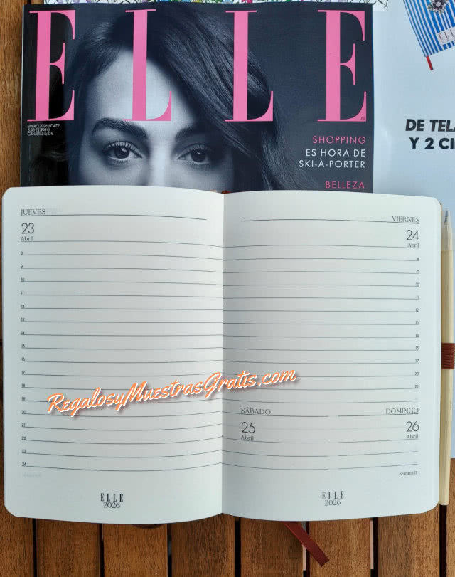 Regalos Revistas Enero 2026 Elle Agenda