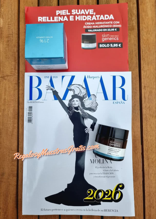Regalos Revistas Enero 2026 Harpers Bazaar