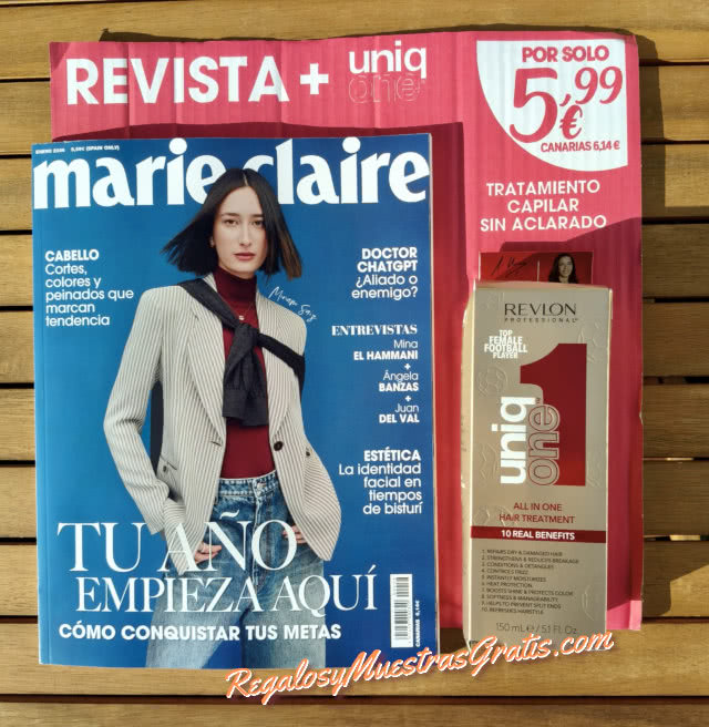 Regalos Revistas Enero 2026 Marie Claire