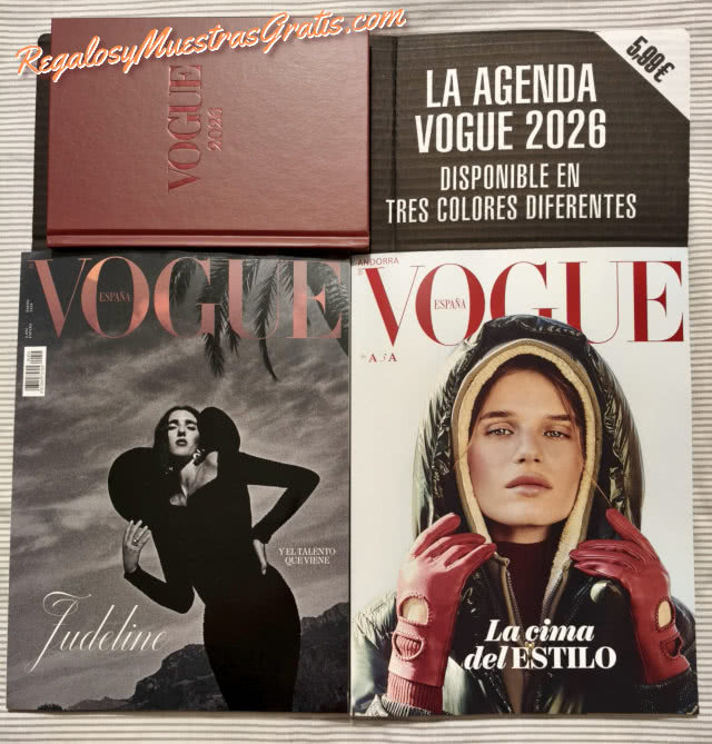 Regalos Revistas Enero 2026 Vogue