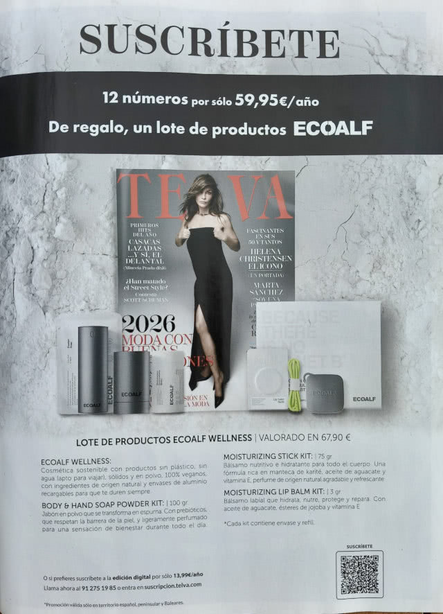 Regalos Suscripción Revistas Telva Enero 2026