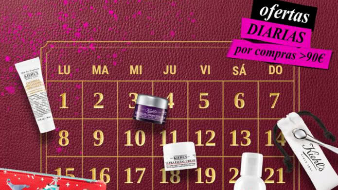 Sorteo Calendario Adviento 2025 Kiehls