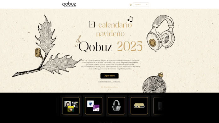 Sorteo Calendario Adviento 2025 Qobuz