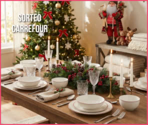 Sorteo Carrefour 4 Lotes Decor Navidad