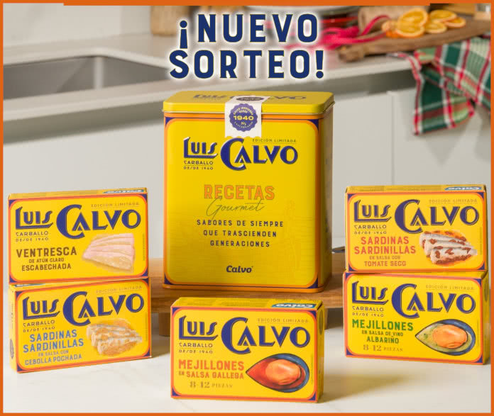 Sorteo Conservas Calvo 5 Nuevas Recetas