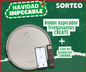 Sorteo Coviran Robot Fregasuelos Create Lote Limpieza