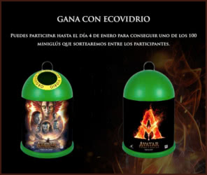 Sorteo Ecovidrio 100 Miniglus Avatar