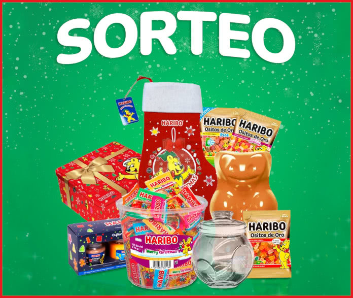 Sorteo Haribo 5 Lotes Navidad
