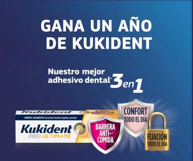 Sorteo Kukident Lote 12 Meses Pro Ultimate