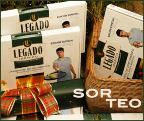 Sorteo Legado Iberico 15 Maletines Jamon