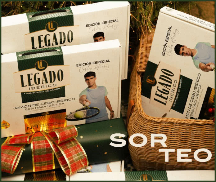 Sorteo Legado Iberico 15 Maletines Jamon