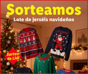 Sorteo Lidl Jerséis Navidad