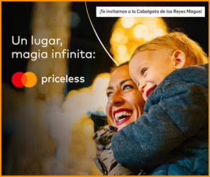 Sorteo Mastercard Cabalgata Reyes Magos Madrid
