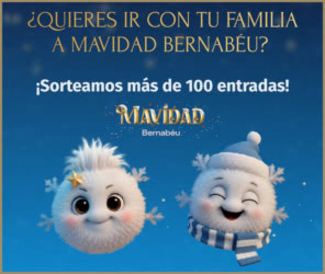 Sorteo Mutua Madrilena 100 Entradas Mavidad Bernabeu