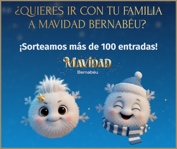 Sorteo Mutua Madrilena 100 Entradas Mavidad Bernabeu